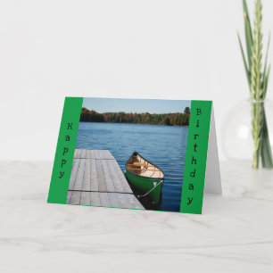 CARTE **NEPHEW** ANNIVERSAIRE-COMME UNE JOURNÉE AU LAC! 