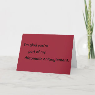 Carte Nerdy Valentine's Day