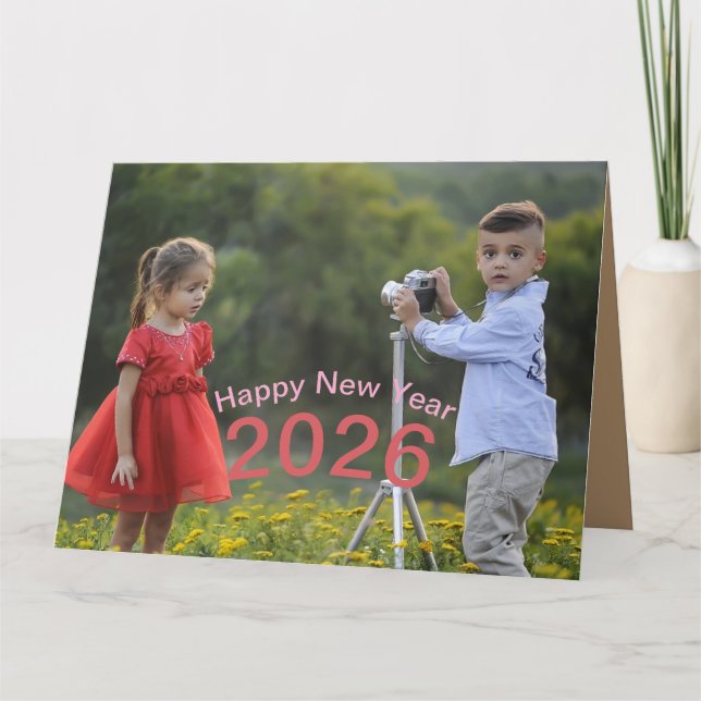Carte New year gifts 2026 (Devant)