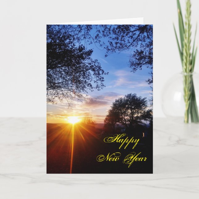 Carte NEW YEAR WELCOME 2021 (Devant)