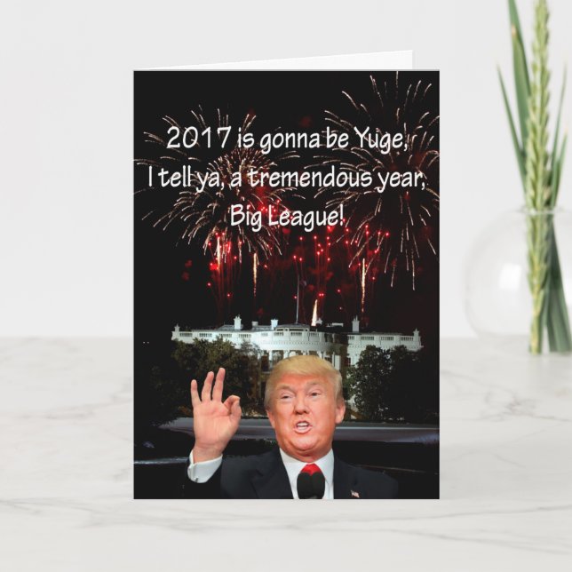 Carte New Years de Donald J. Trump (Devant)