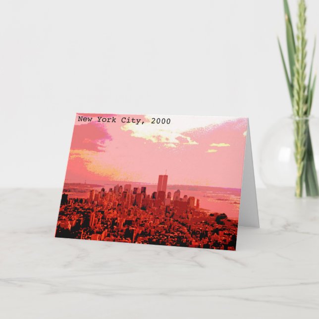 Carte New York 2000 (Devant)