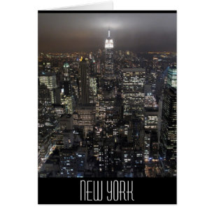 Carte New York New York City Skyline
