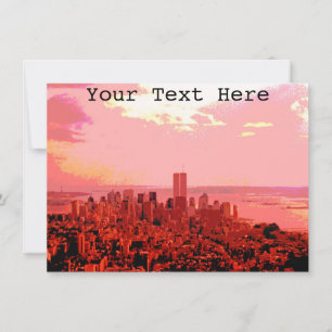 Carte New York personnalisable