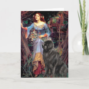 Carte Newfie 1 - Ophélie dans les bois