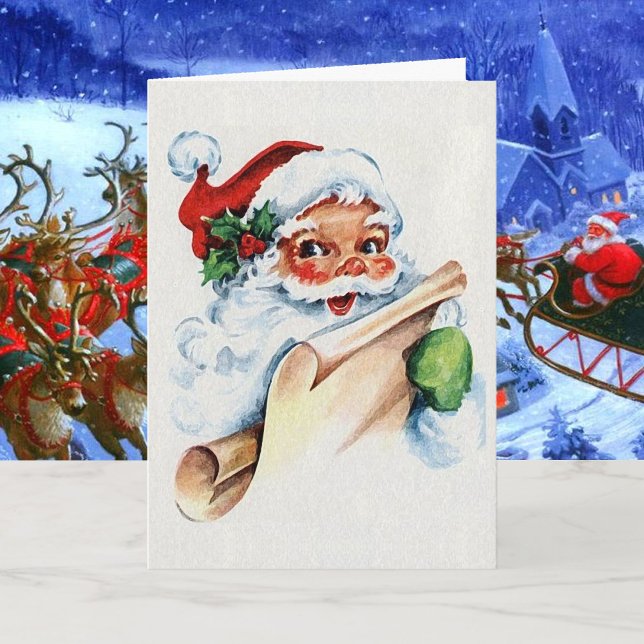 Carte Newsletter de Noël Poinsettia voeux de Noël (Créateur téléchargé)
