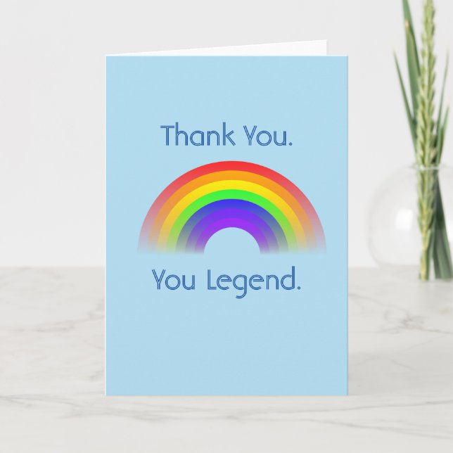 Carte NHS/Key Worker Merci (Devant)