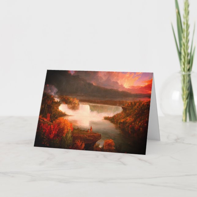 Carte Niagara Falls 1830 : Blanc (Devant)