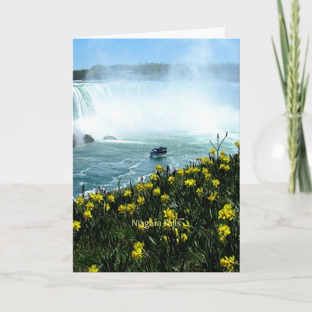 Carte Niagara Falls, photo Pittoresque, (Devant)
