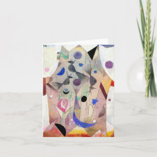 Carte Nightingales perses de Paul Klee, Art Abstrait