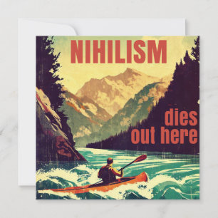 Carte Nihilisme Décède Ici Kayak