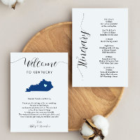 N'importe quelle couleur Kentucky Mariage Welcome