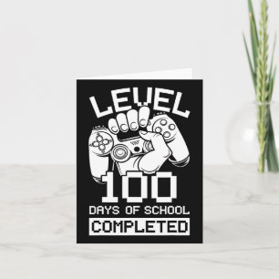 Carte Niveau 100 Jours D'École Terminé Vidéo Jeu