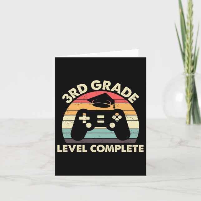 Carte Niveau De Niveau Complet Cadeau De Graduation Pour (Devant)