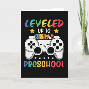 Carte Niveau Supérieur À L'école Maternelle Cadeau De Je