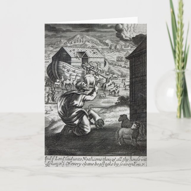 Carte Noah entre dans l'Arche (Devant)