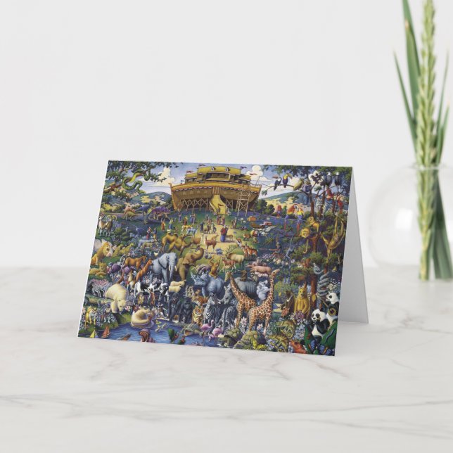 Carte Noahs Ark Animaux (Devant)