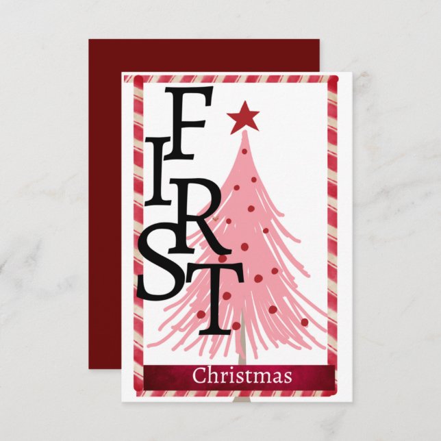 Carte Noël (Devant / Derrière)