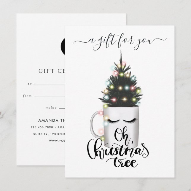 Carte Noël (Devant / Derrière)