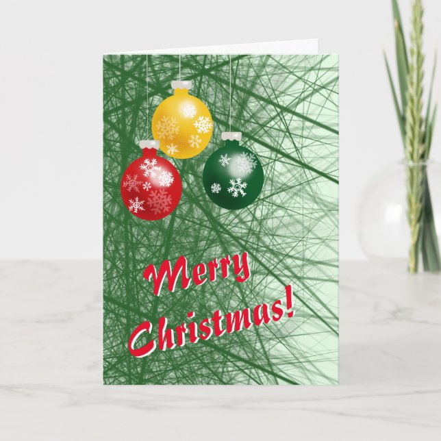 Carte Noël (Devant)