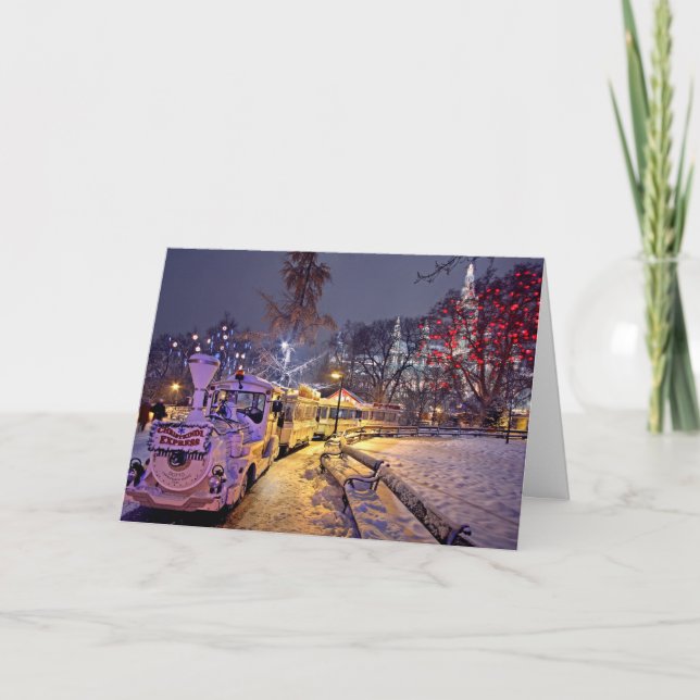 Carte Noël À Vienne (Devant)