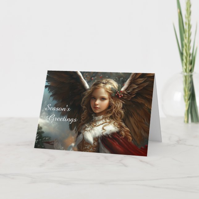 Carte Noël Angel (Devant)