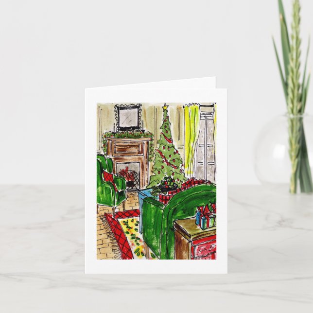 Carte Noël cosy (Devant)