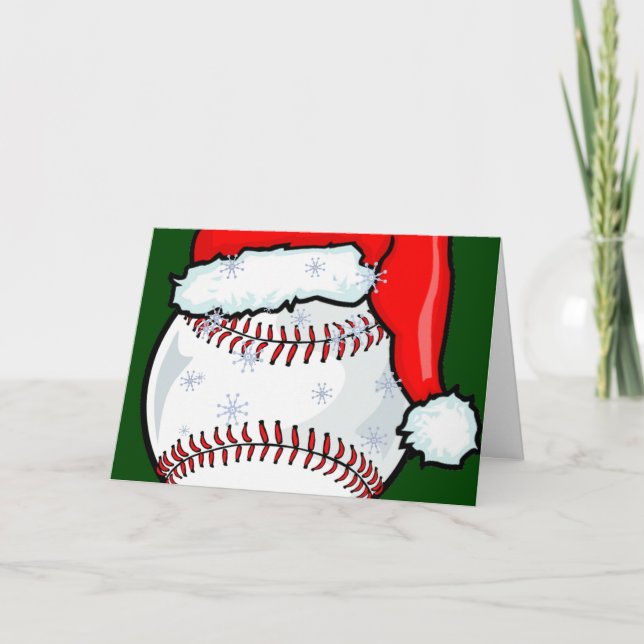 Carte - Noël de baseball (Devant)