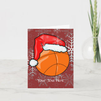 Carte - Noël de basket-ball