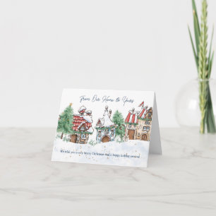 Carte Noël De Chez Nous À La Vôtre