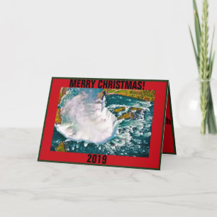 Carte Noël de Niagara Falls