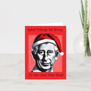 Carte Noël du roi Charles III