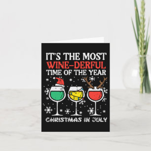 Carte Noël En Juillet Le Temps Le Plus Vigoureux Fantast