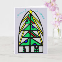 Noël en verre tendu