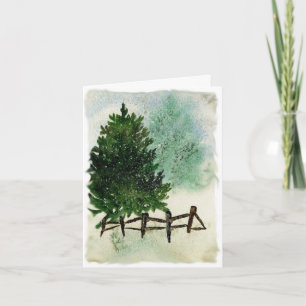 Carte Noël est tendresse, courage et espoir