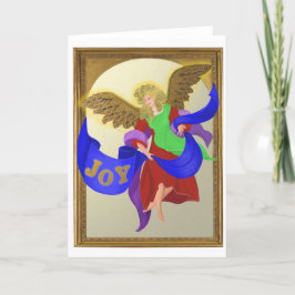 Carte Noël Joy Angel (vierge à l'intérieur)