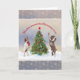 Carte Noël Lagotto