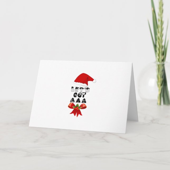 Carte Noel Lit Classic (Devant)