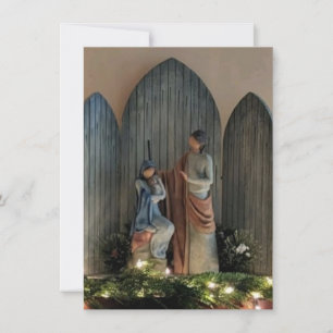 Carte Noël Nativité 