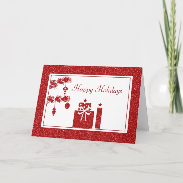 Carte Noël présente Noël (Devant)