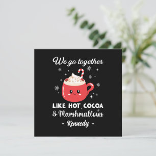 Carte Noël romantique et drôle