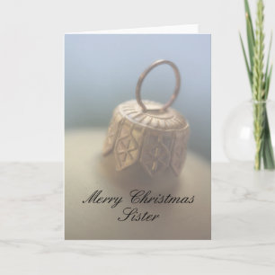 Carte Noël Soeur Merry