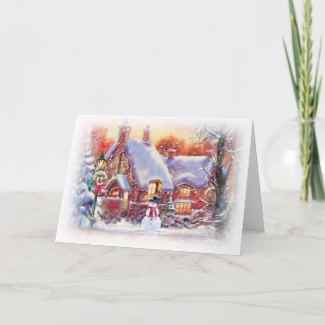 Carte Noël Vintage (Devant)