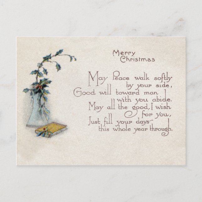 Carte Noël vintage (Devant)