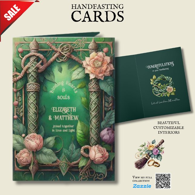 CARTE NOEUDS CELTIQUES IRLANDAIS PERSONNALISÉS (Créateur téléchargé)