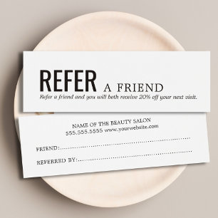 Carte noire et blanche élégante simple de