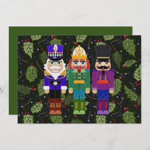 Carte Noisettes Sentaient Style Joyeux Noël