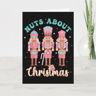 Carte Noix de fun de Noël Pastel Casseur de noix de Noël