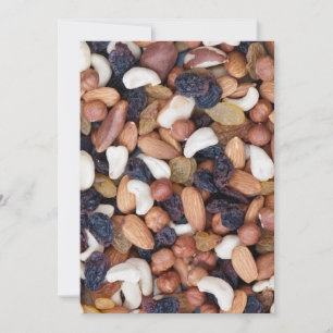 Carte Noix et raisins secs