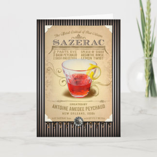 Carte NOLA Collection Cocktail Sazerac